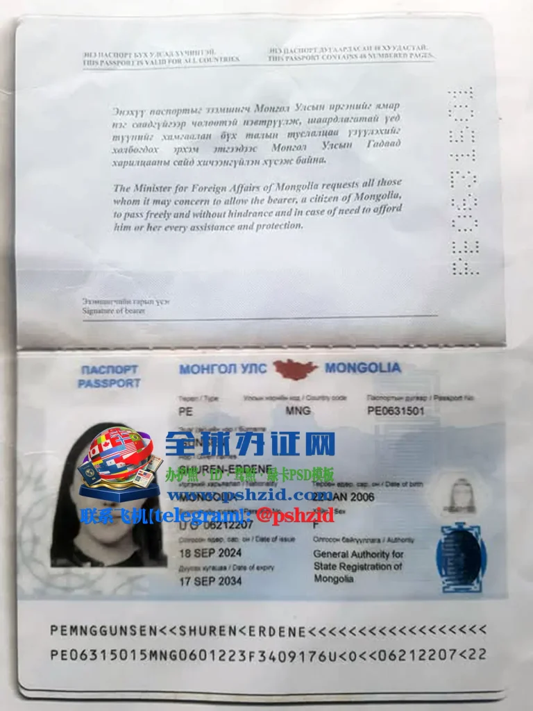 办理蒙古护照移民
