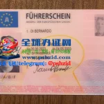 奥地利驾照样本Austrian driver's license