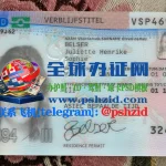 荷兰居留证样本Dutch residence permit