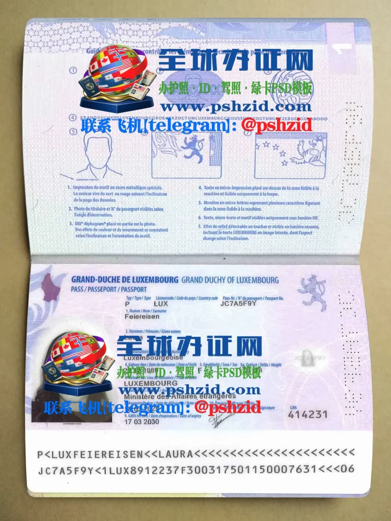 卢森堡护照办理Luxembourg Passport Application(旧版)
