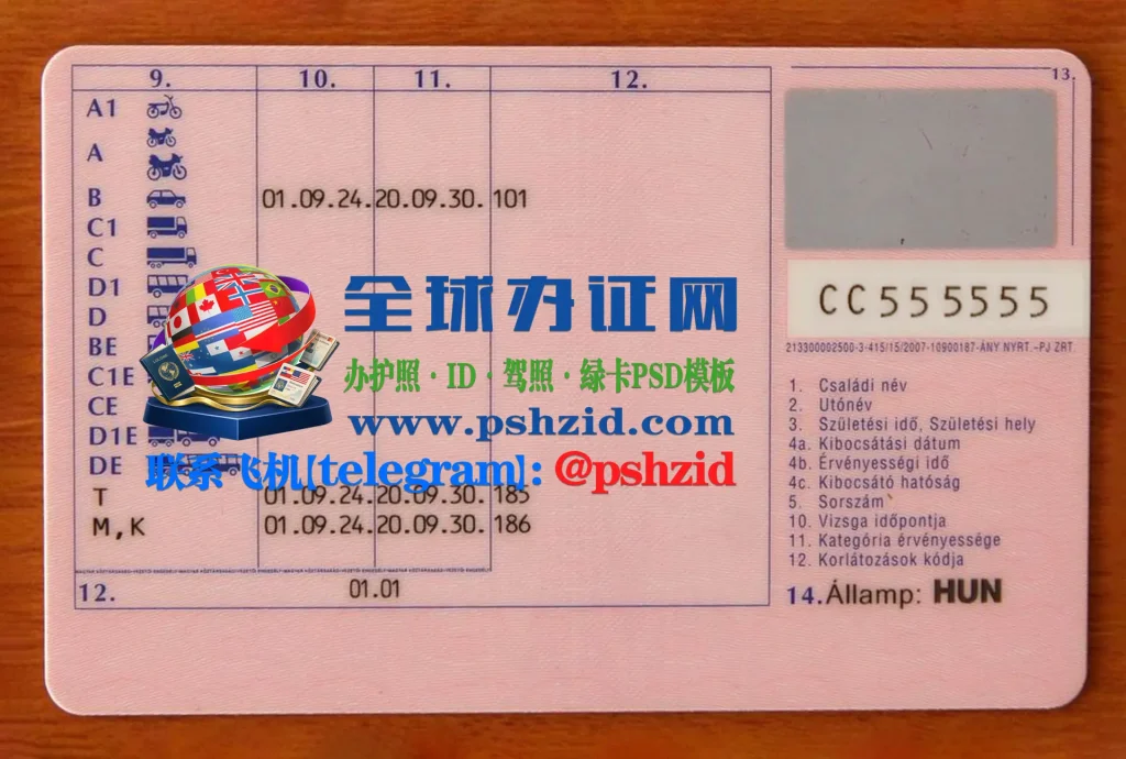 匈牙利驾照办理Obtaining a Hungarian Driver's License