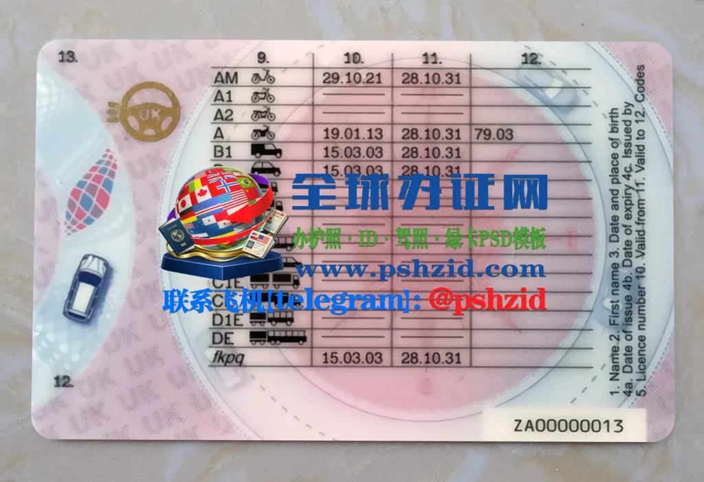 英国驾照办理UK-Driver's-License-Processing