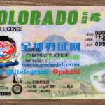 美国科罗拉多州驾照样本Colorado driver's license