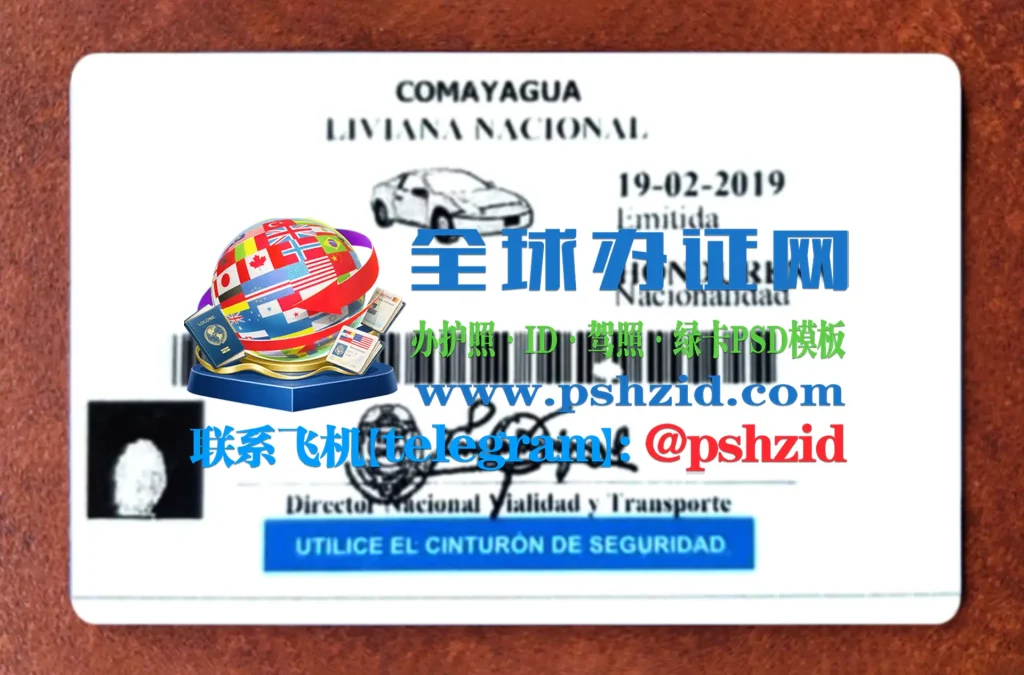 洪都拉斯驾照办理Honduras driver's license application