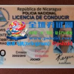 尼加拉瓜驾照样本Nicaragua driver's license