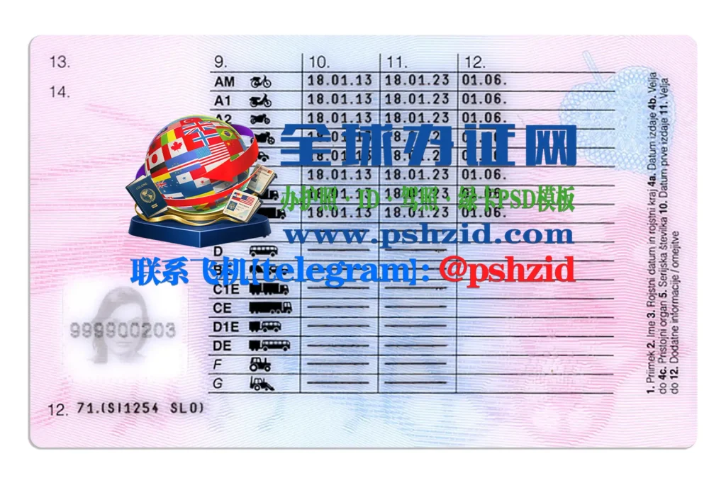 斯洛文尼亚驾照办理Obtaining a Slovenian Driver's License