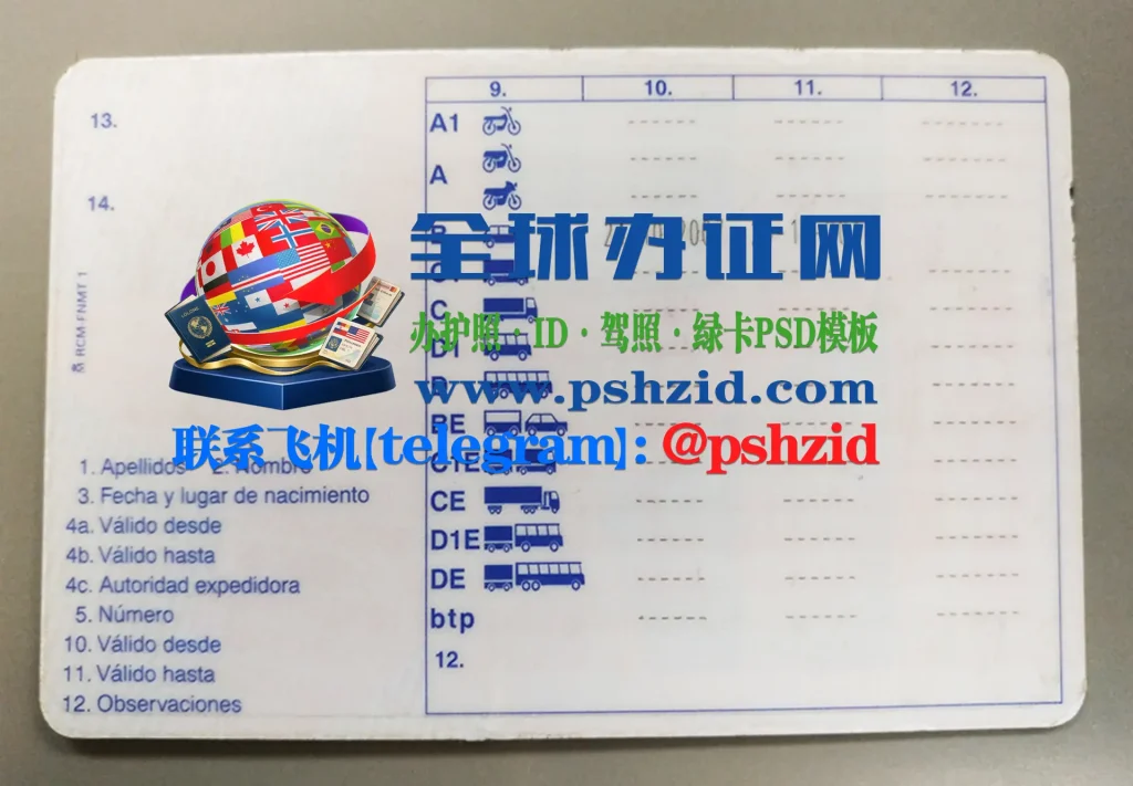 西班牙驾照办理Obtaining a Spanish Driver's License
