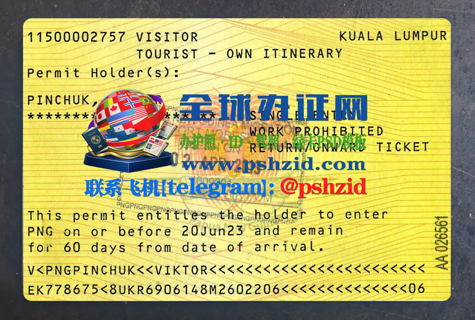 巴布亚新几内亚签证办理Papua New Guinea visa application