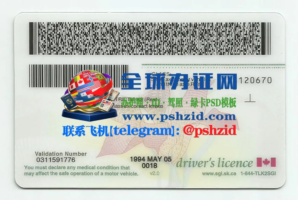 萨斯喀彻温省驾照办理Saskatchewan driver's license application